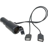 Custom Accessories GOXT 23625 12V Outlet with 2.4A Dual USB Splitter