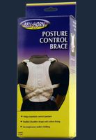 Bell-Horn Posture Control Brace, White