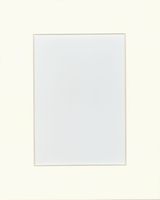 100 pcs of 8x10 Pre-cut light cream mat