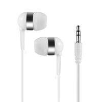 COWIN HE2 in-Ear Earbuds Noise Isolating Headphones, Waterproof Sweatproof Earbuds for Gym Running with Mic HD Dynamic Crystal Clear Sound, Ergonomic Comfort-Fit and 100% Compatibility - Red