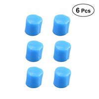 Heallily 3 Pairs Silicone Earplug Soft Sleep Noise Reducing Ear Plugs for Bath Swimming Sleeping (Blue)