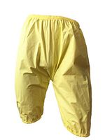 Haian Adult Incontinence Pull-on Plastic Bloomers (XX-Large, Yellow)