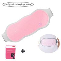 ZZYYZZ Portable Waist Heating Belt Pad, Stomach Pain Relief Women Girls Tummy Warmer Band for Abdominal Menstrual Cramps
