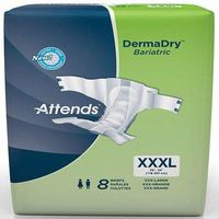 48DD60PK - Attends DermaDry Bariatric Briefs XXX-Large 70 - 90