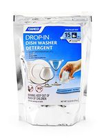Camco Biodegradable Dish Washer Detergent Pods - Removes Hard to Clean Food, Residue and Grease Without Leaving Spots | No Adds Dyes or Perfumes 15 Pack - (41599)