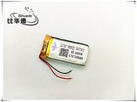 3.7V 720mah 102040 Lithium Polymer Li-Po Rechargeable Battery for DIY Mp3 MP4 MP5 GPS PSP Bluetooth (102040)