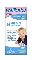 Vitabiotics Wellkid Baby and Infant Vitamins (150ml)