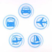 "Vertigo" Barf Bags - Travel & Motion Sickness Bags (5 Bag Variety Pack)