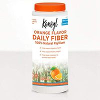 Konsyl Orange Flavor Psyllium Fiber Powder, 538 g (Pack of 3)