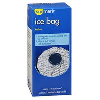 Sunmark Ice Bag, Medium 1 each by Apothecary Products (Pack of 2)