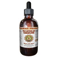 2-in-1! Wild Lettuce & Passion Flower Tincture, Organic Wild Lettuce (Lactuca Virosa) & Passion Flower (Passiflora Incarnata) Liquid Extract, Hawaii Pharm Trusted Brand, 2 oz