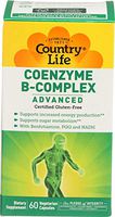 Country Life Coenzyme B Complex Advanced - Supports Energy Metabolism, 60 Capsules