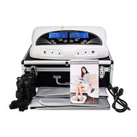 ZBSPA Ionic Ion Detox Machine Foot Bath Cell Cleanse Negative Hydrogen System for Dual Users by Healcity with Far Belts & Colored LCD Foot Spa Use 110-240V