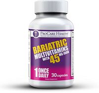 Bariatric Once-A-Day Multivitamin, 45mg Iron - 30 Ct Capsule- Designed for Patients Post Weight Loss Surgery