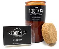 Best Candles For Home - 100% All Natural Soy Wax Scented Candles - Best Smelling Handcrafted Candle - Great Gift Set For Men And Women - Cozy & Nostalgic (Hipster Dawg, 16 oz)