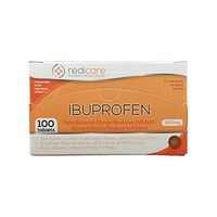 Ibuprofen 200mg Travel Packets with Dispenser Box - Great for First Aid Kit and workplaces - 50 Packets of 2