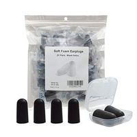 31 Pairs Earplugs for Noise Reduction Disposable Ultra Soft Foam Ear Plugs for Hearing Protection Sound Blocking Snoring Hunting Sleeping Shooting Swimming Working Concerts