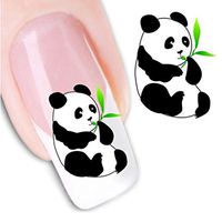 Nail Art Stickers,Putars Women's DIY Nail Sticker Water Transfer Stickers Finger Nail Art Decals