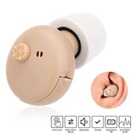Maihear Digital Hearing Amplifier Mini Sound Amplifier Noise Reduce Invisible in Ear Canal Hearing Sound Amplifier with 10A Battery for Adult Seniors Children Men and Women Fit Left Right Ears