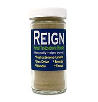 Reign Herbal Testosterone Booster | Muscle Growth, Gain, Energy, Weight Loss, Fat Burner | Test Boost, Libido Enhancement | Organic Health, Vegan