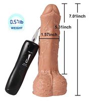 STZDQ 7.01-Female Self Pleasure Toys-7 Inch Ď-Dîld`ɔ (Color : Flesh Color)