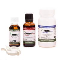 TMRG Powerful Vocal Recovery KIT-Normal (15ml Drops + 45gr Powder + 10ml Oil +Clip) Professional Vocal Cord Remedy 100% Natural Herbal Voice Supplement for Sore Throat Hoarse Voice Hoarseness