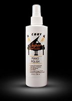 Cory Super High Gloss Piano Polish 8 Ounce Bottle for Pianos With High Gloss Finishes