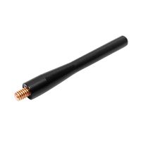 3.2 Inch Short Antenna Mast for Dodge RAM 1500 2500 3500 2009-2019 & Ford F-150 F250 F350 2009-2019 Truck Pickup F150 F250 F350 Raptor Model Copper Antenna