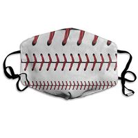 Face Mask Sport Ball Baseball Skin Special Cycling Half Face Earloop Face Mask for Man