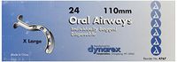Dynarex Oral Airways (Berman Type) 110mm, X Large Orange 24-Bg/Bx