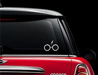 Harry Potter Glasses Decal Sticker for Car Window Laptop Room (5.5" inches (Black)