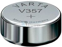VARTA 357 / SR44W Watch Battery, 10-Pack