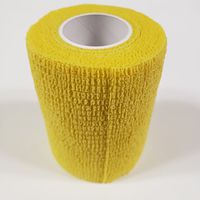 First Voice TS-3183-Y Self Adhesive Bandage, Latex, 3" by 5 yd, Yellow