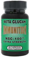 Nutritional Supply Corp Immunition NSC 100 Beta Glucan Extra Strength - 10 mg - 30 Capsules