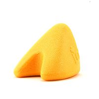 LOCKEROOM Pocket Physio Muscle Trigger Triangle, Pressure Point Release, Relieve Muscle Knots and Spasms, Lightweight, Latex Free - Yellow