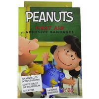 New 820217 Peanuts First Aid Adhesive Bandages Asst (12-Pack) Pharmacy Cheap Wholesale Discount Bulk Health And Beauty Pharmacy Boys