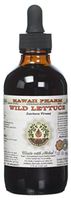 Wild Lettuce Alcohol-FREE Liquid Extract, Organic Wild Lettuce (Lactuca Virosa) Dried Herb Glycerite Natural Herbal Supplement, Hawaii Pharm, USA 4 fl.oz