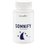 Somnify with Melatonin, GABA, Magnesium and 5-HTP for Insomnia, Jet Lag and Sleep Issues - 60 Softgel Capsules