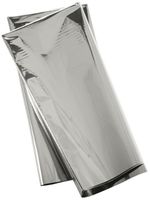 Cindus Sophisti Wrap 18"X30" 3/Pkg-Silver
