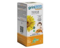 Aboca GRINTUSS Pediatric Syrup Dry and Fatty Cough Honey 180gr