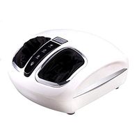 JJYPY Shiatsu Foot Massager Machine with Heat - Electric Feet Massage with Deep Kneading, Rolling, and Air Compression for Foot Care, Stress Relief (Color : White, Size : A)