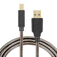 Printer Cable, NeeKeons USB 2.0 Type A Male to B Male Printer Scanner Cable for External Hard Drives Printers (10 Meters)