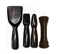 Tok Sen, Dumbbell Part Add-On, Hammer Set Wooden Massager Tool Deep Tissue Therapy Toksen Massage Stick Trigger Point Back Muscle Foot Strike Wedge Stamp Percuss Wood Thai