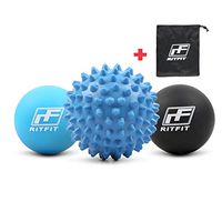 RitFit Massage Ball Set (Blue and Black)