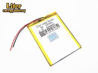 3.7V 4000mAh 357095 Lithium Polymer Ion Rechargeable Battery Lithium Polymer Li-Po Battery for MP4 GPS MP3 Bluetooth Stereo DIY Gift