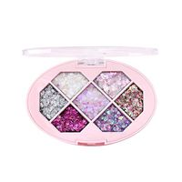Elevin(TM) Ladies Glitter Sequin Gel Cream Eye Shadow Nail Art Body Face Makeup Beauty Gift (B)