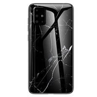Compatible with Samsung Galaxy S11 Case Marble Gradient Color Phone case Soft Silica Gel Edge Transparent Tempered Glass Mirror Cover Lightweight but durbe Shell Shock-Absorption Bumper Cover (5)