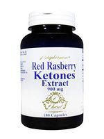 Metaphormine Raspberry Ketones Supplement 900mg - Promotes All Natural Weight Loss and Appetite Suppressant - 180 Capsules, 90 Day Supply