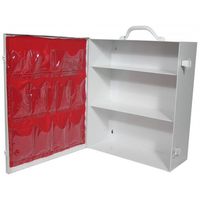 Radnor Empty Three-Shelf 25 Person Industrial First Aid Cabinet 64058005