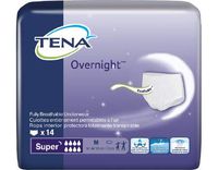 TENA Overnight Super Adult Underwear Pull On Medium Disposable Heavy Absorbency, 72235 - Pack of 14
